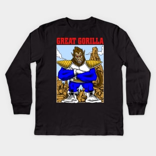 Great Gorilla Kids Long Sleeve T-Shirt